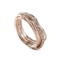 Anello Rubinia Donna Filodellavita in Oro rosa Diamante 0.18 Ct AN7RBT-15 - AN7RBT-15